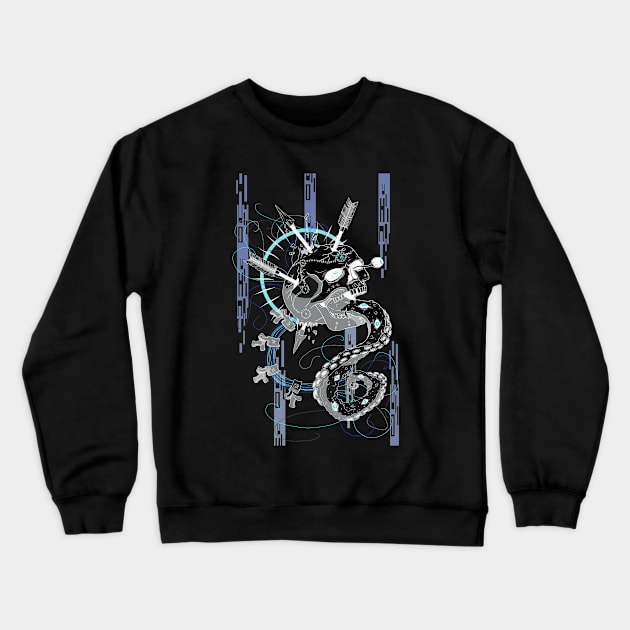 Hellish 3 Crewneck Sweatshirt by Nogh.art